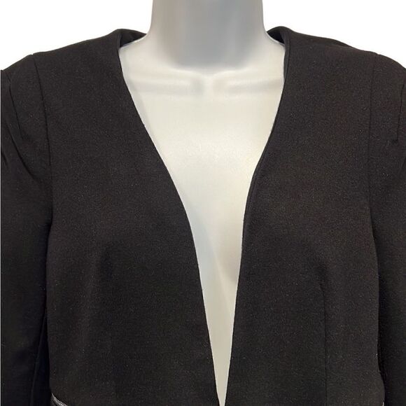 Philosophy Black Open Face Blazer Size XS - Picture 2 of 15